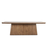 Orlando Light Brown 95" Dining Table - Ornate Home