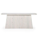 Orlando Milk White Console Table - Ornate Home