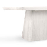 Orlando Milk White Dining Table - Ornate Home