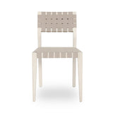Orlando Milk White/Taupe Dining Chair (Set of 2) - Ornate Home