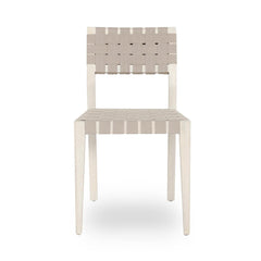Orlando Milk White/Taupe Dining Chair (Set of 2) - Ornate Home