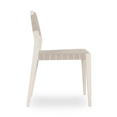 Orlando Milk White/Taupe Dining Chair (Set of 2) - Ornate Home