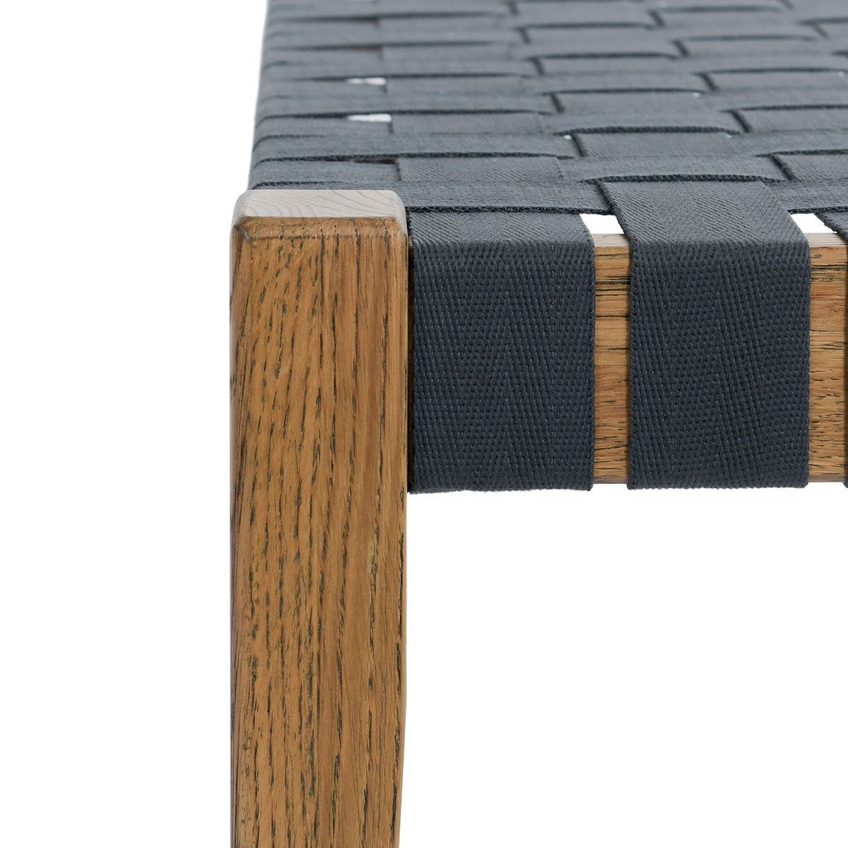 Orlando Natural/Charcoal Bench - Ornate Home