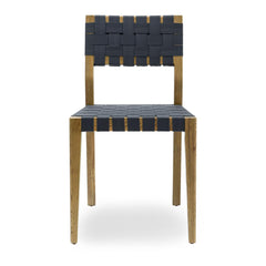 Orlando True Natural/Charcoal Dining Chair (Set of 2) - Ornate Home