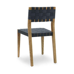 Orlando True Natural/Charcoal Dining Chair (Set of 2) - Ornate Home