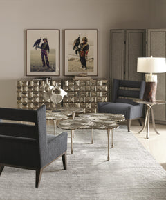 Orleans Grey Fabric Chair - Ornate Home