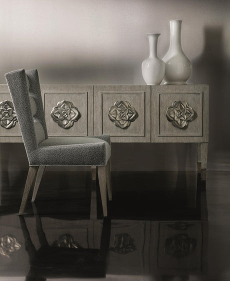 Orleans Grey Fabric Chair - Ornate Home