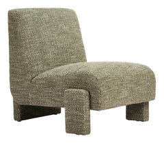 Orleen Checker Green Accent Chair - Ornate Home