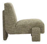 Orleen Checker Green Accent Chair - Ornate Home