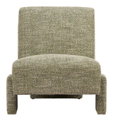 Orleen Checker Green Accent Chair - Ornate Home