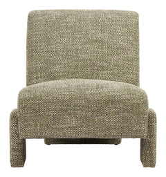 Orleen Checker Green Accent Chair - Ornate Home