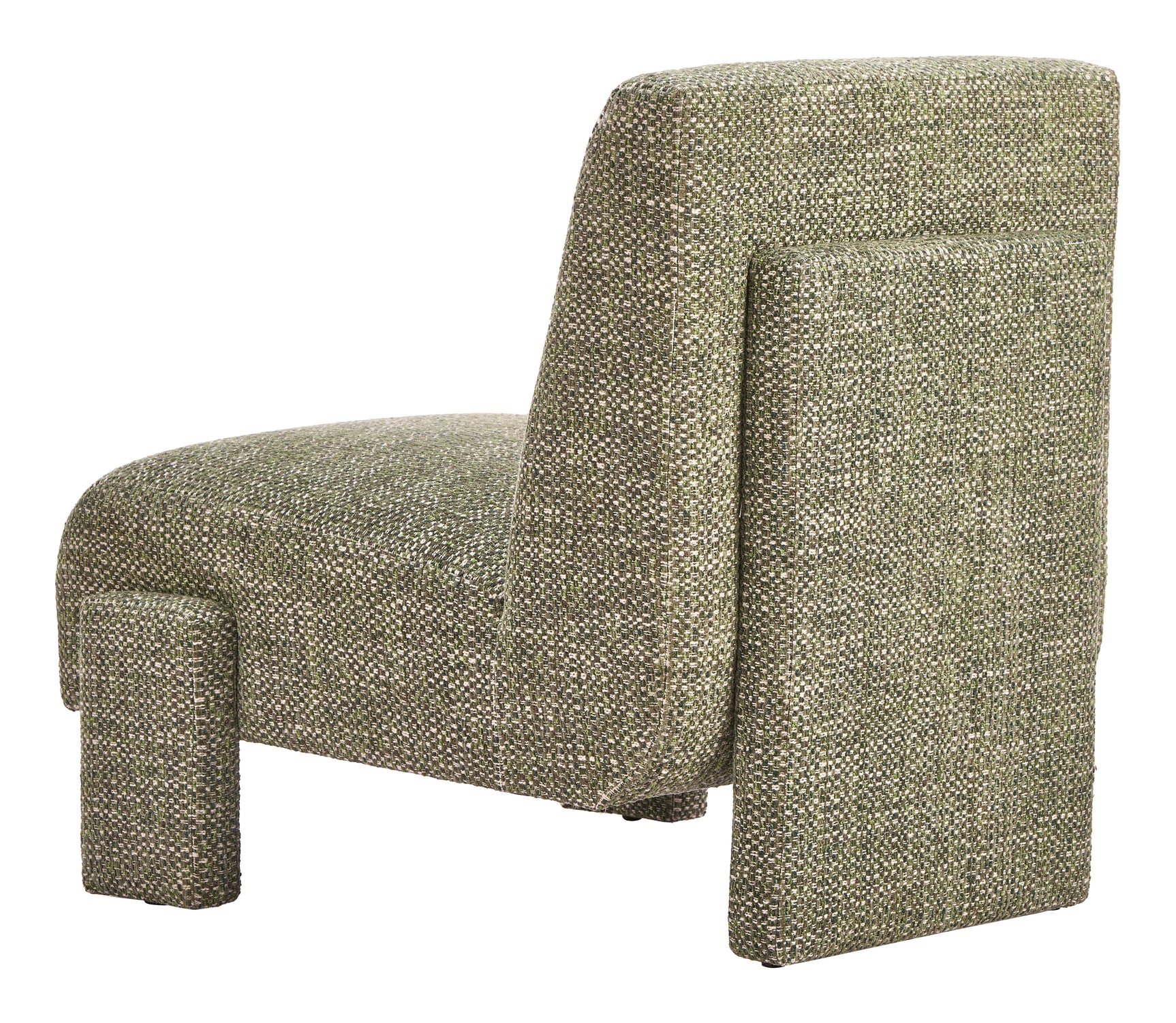 Orleen Checker Green Accent Chair - Ornate Home