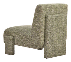 Orleen Checker Green Accent Chair - Ornate Home