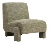 Orleen Checker Green Accent Chair - Ornate Home