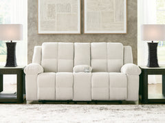 Orlen Winter Reclining Loveseat with Console - Ornate Home