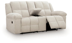Orlen Winter Reclining Loveseat with Console - Ornate Home