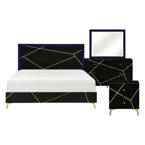 Orlo Black 4pc Bedroom Set