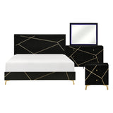 Orlo Black 4pc Bedroom Set