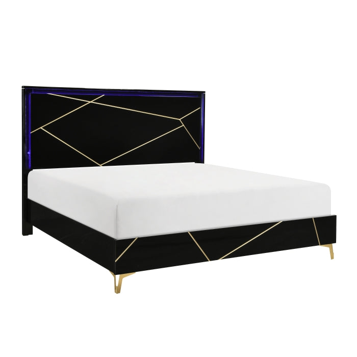 Orlo Black 4pc Bedroom Set