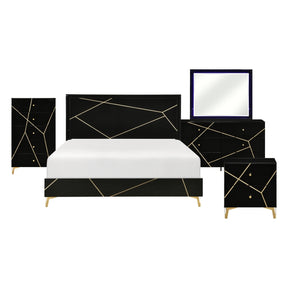 Orlo Black 5pc Bedroom Set