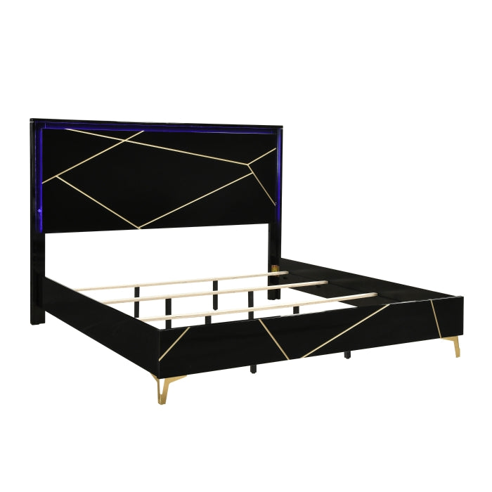 Orlo Black 5pc Bedroom Set