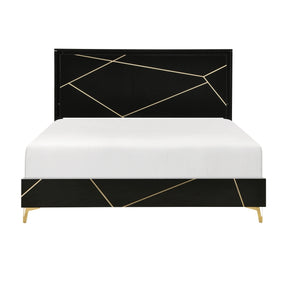 Orlo Black California King Bed - Ornate Home
