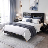 Orlo Black California King Bed - Ornate Home