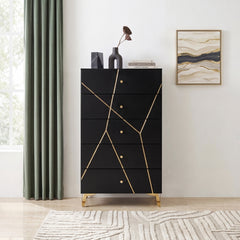 Orlo Black Chest - Ornate Home