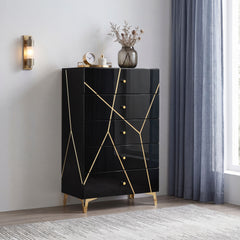 Orlo Black Chest - Ornate Home
