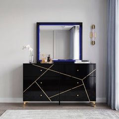 Orlo Black Dresser - Ornate Home