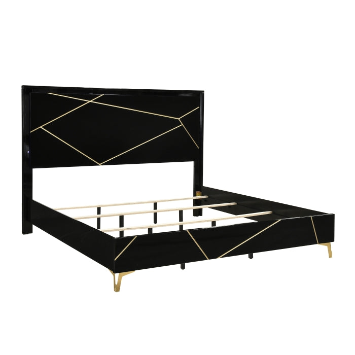 Orlo Black Full Bed
