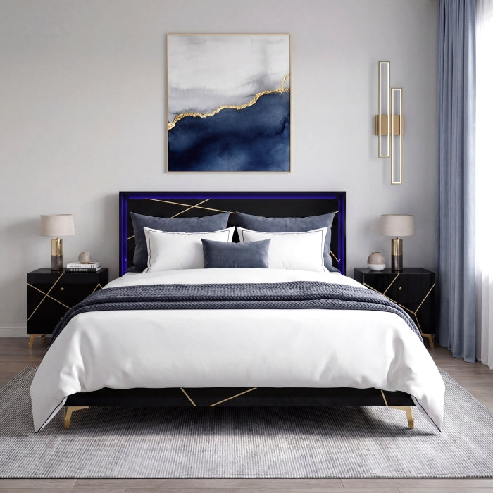 Orlo Black Full Bed