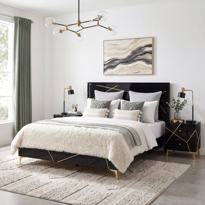 Orlo Black Full Bed