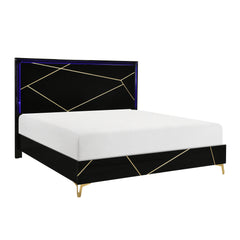 Orlo Black Full Bed - Ornate Home