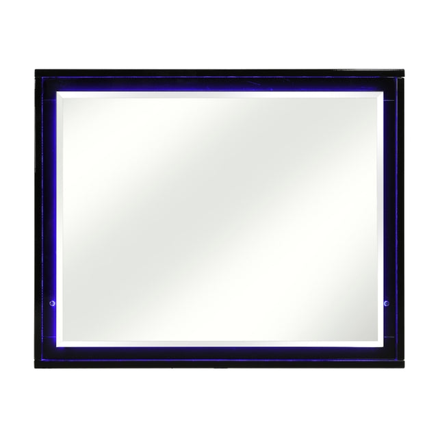 Orlo Blue Mirror - Ornate Home