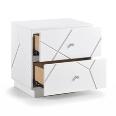 Orlo Silver 5pc Bedroom Set - Ornate Home
