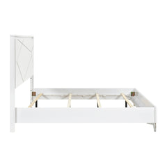 Orlo White 4pc Bedroom Set - Ornate Home