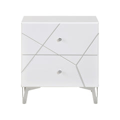 Orlo White 4pc Bedroom Set - Ornate Home