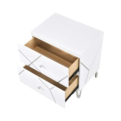 Orlo White 4pc Bedroom Set - Ornate Home