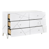 Orlo White 4pc Bedroom Set - Ornate Home