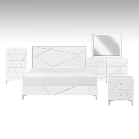 Orlo White 5pc Bedroom Set