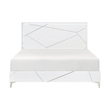 Orlo White 5pc Bedroom Set - Ornate Home