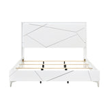 Orlo White 5pc Bedroom Set - Ornate Home