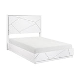 Orlo White California King Bed - Ornate Home