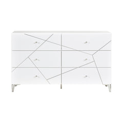 Orlo White Dresser - Ornate Home
