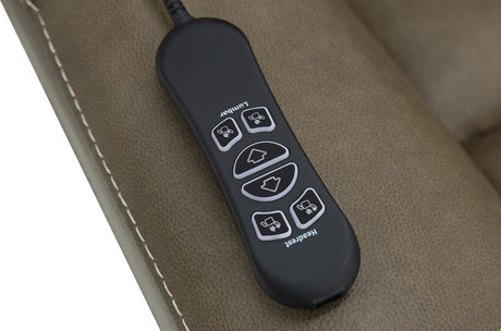 Orpheus Brown Power Sectional - Ornate Home