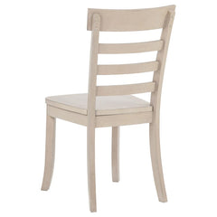 Orrison Linen 5-piece Oval 62-inch Extension Leaf Dining Set - Ornate Home