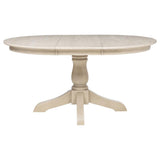 Orrison Linen 7-piece Oval 62-inch Extension Leaf Dining Set - Ornate Home