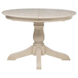 Orrison Linen 7-piece Oval 62-inch Extension Leaf Dining Set - Ornate Home