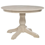 Orrison Linen 7-piece Oval 62-inch Extension Leaf Dining Set - Ornate Home